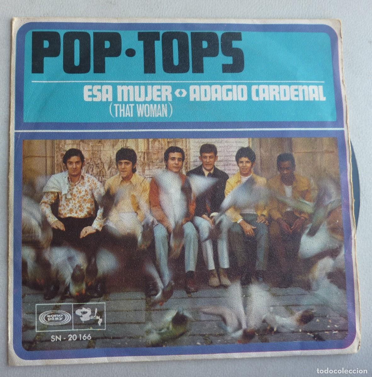 Discos de vinilo: POP-TOPS / ESA MUJER / 1968 / SINGLE - Foto 1