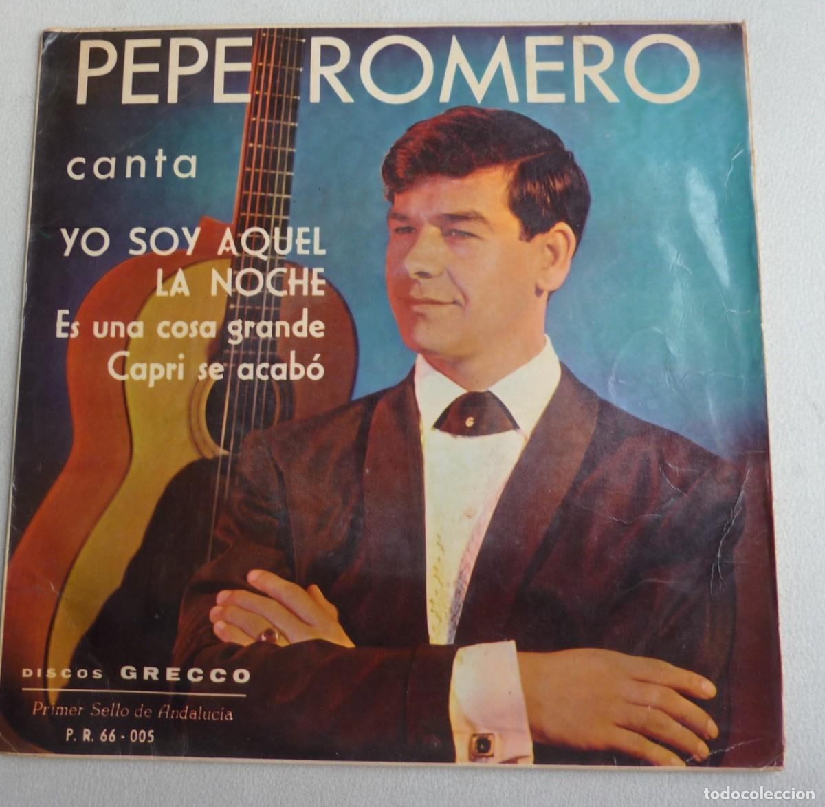 Discos de vinilo: PEPE ROMERO // YO SOY AQUEL+3 // 1966 // EP - Foto 1