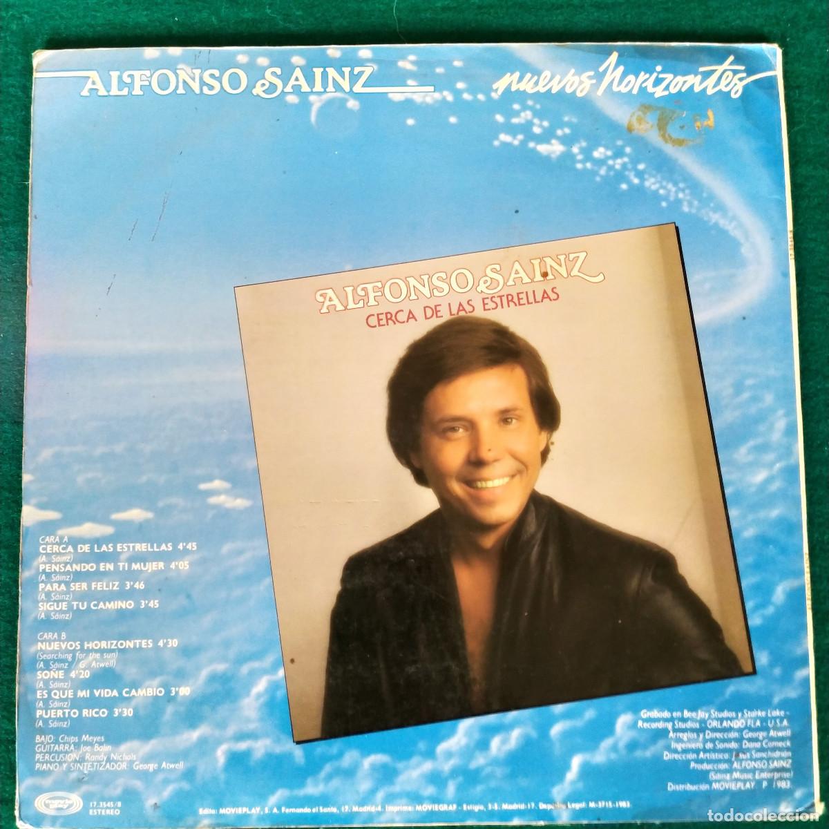 Discos de vinilo: Alfonso S&aacute;inz &ndash; Nuevos Horizontes - Foto 2