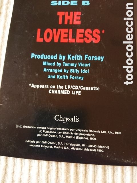 Discos de vinilo: Billy Idol - Prodigal Blues - Foto 6