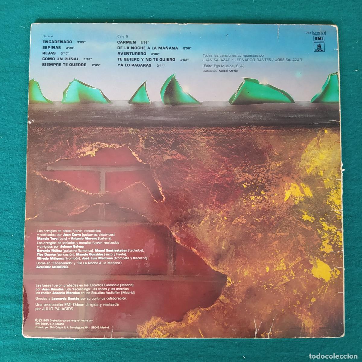 Discos de vinilo: Los Chunguitos &ndash; Contra La Pared - Foto 2