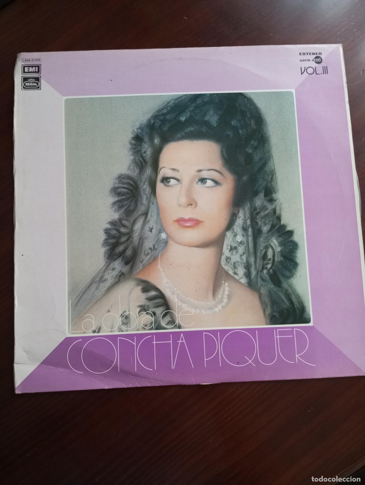 Discos de vinilo: CONCHA PIQUER DISCO VOLUMEN III - Foto 1