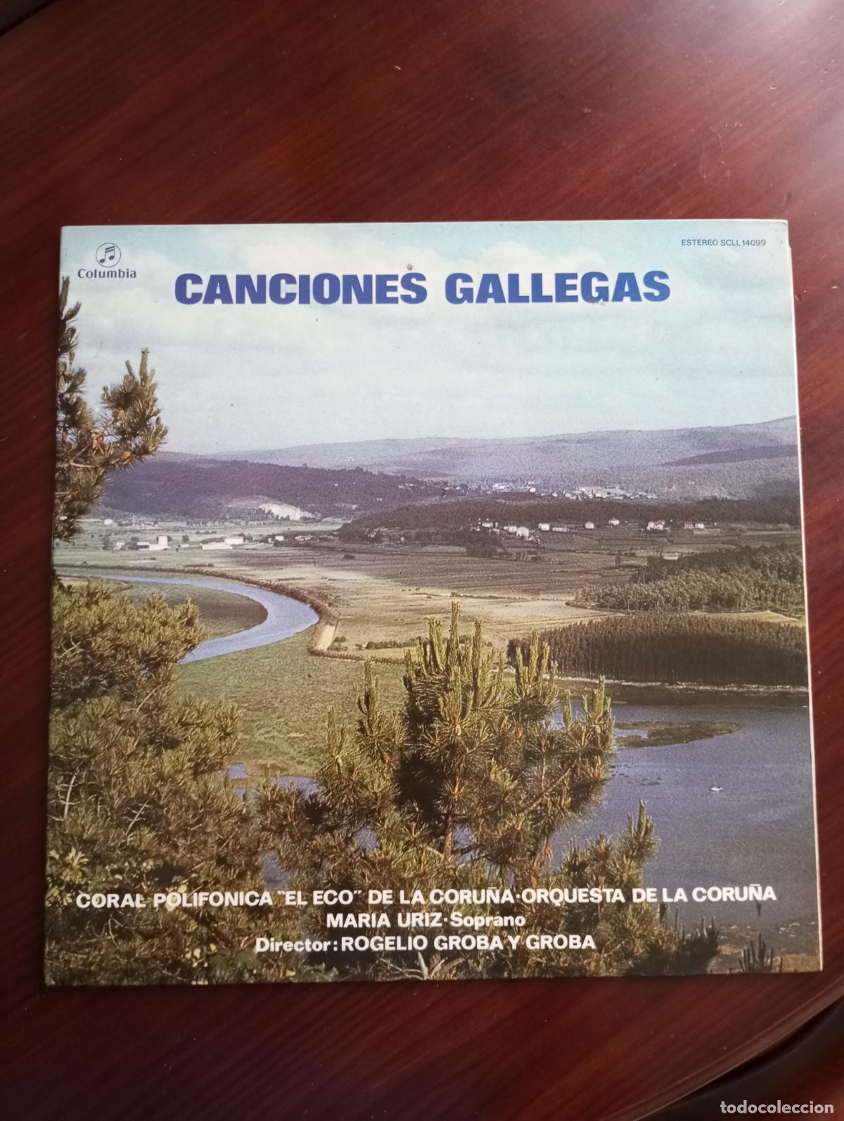 Discos de vinilo: CANCIONES GALLEGAS DISCO