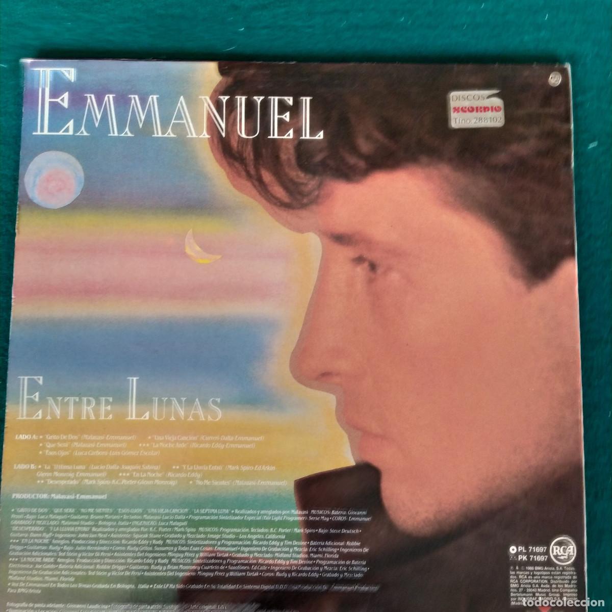 Discos de vinilo: Emmanuel &ndash; Entre Lunas - Foto 2