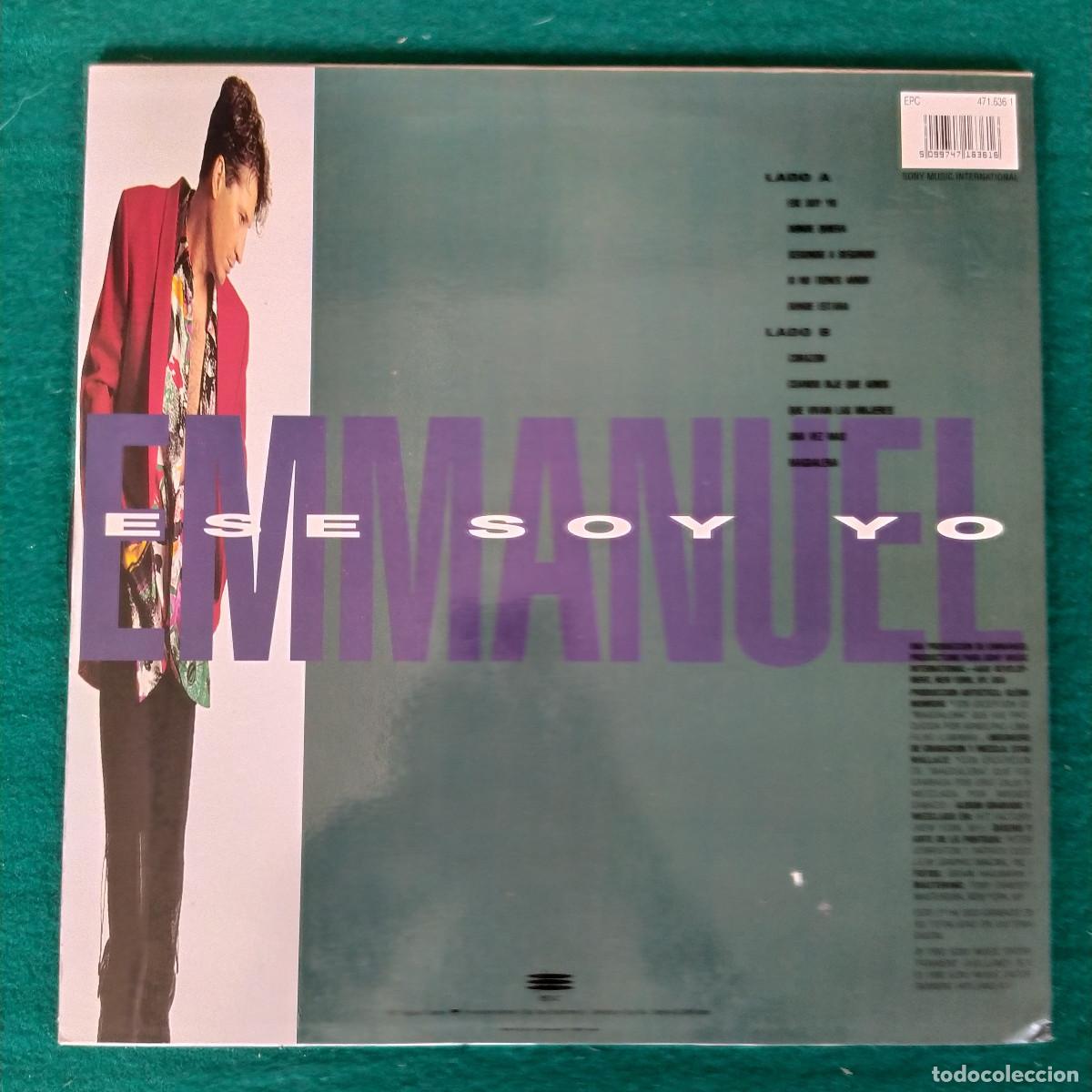 Discos de vinilo: Emmanuel &ndash; Ese Soy Yo - Foto 2
