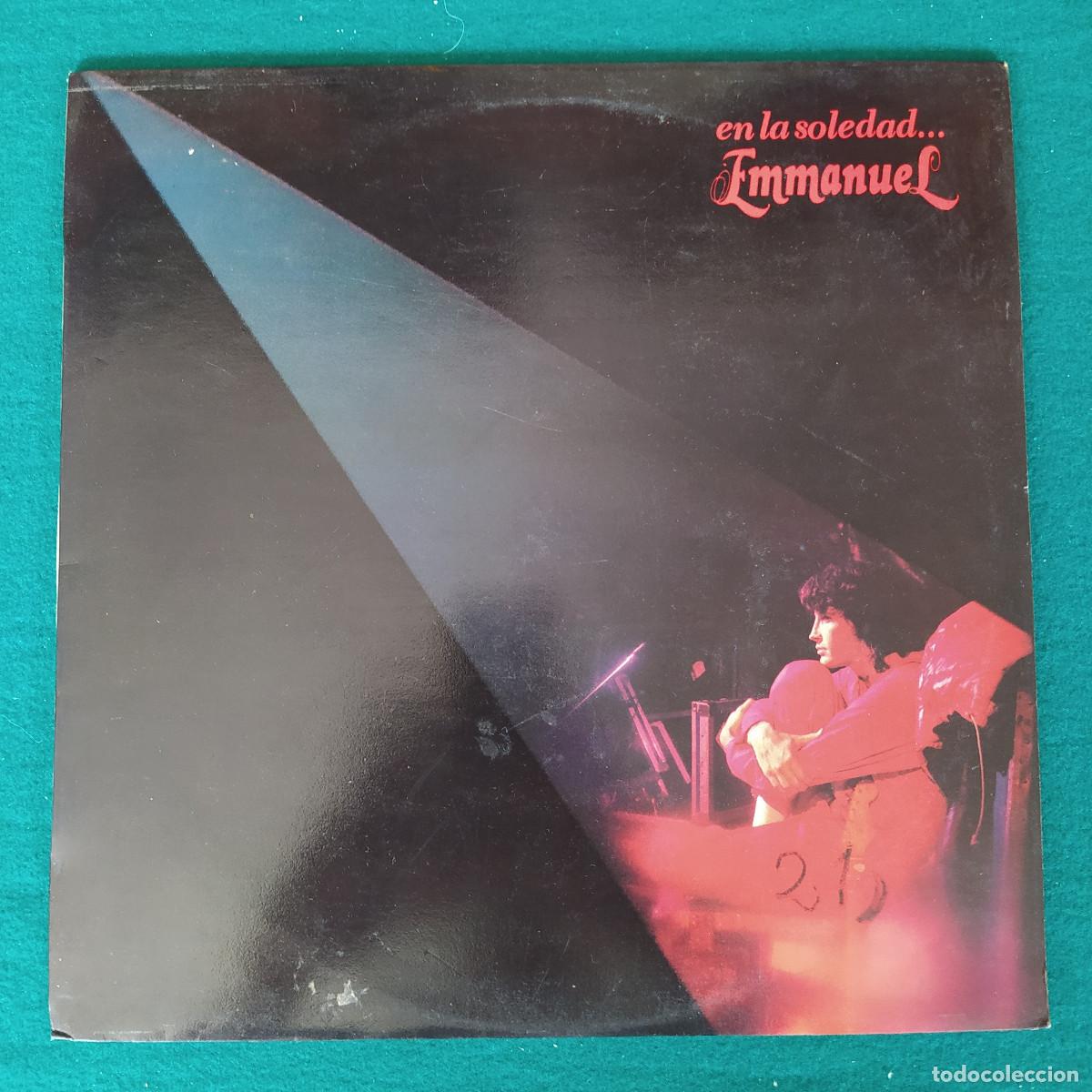 Discos de vinilo: Emmanuel &ndash; En La Soledad... - Foto 1
