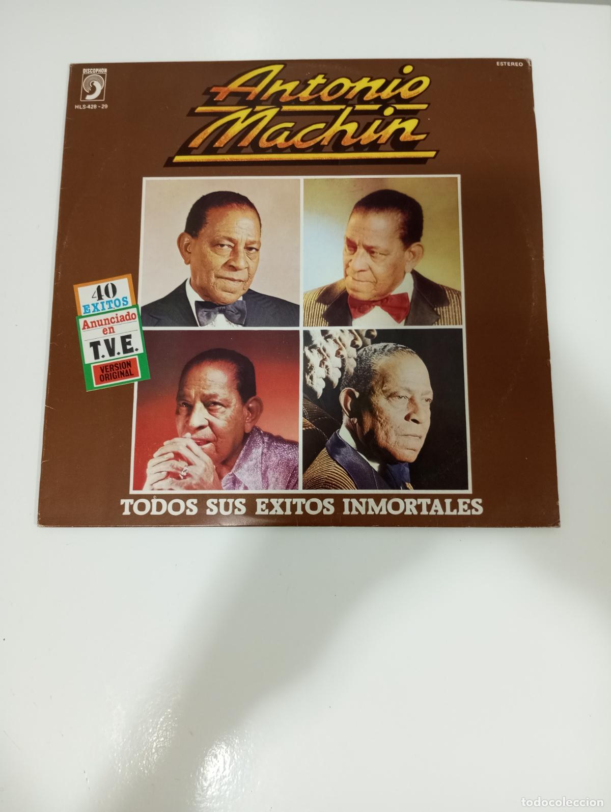 Discos de vinilo: ANTONIO MACHIN DISCO EXITOS - Foto 1