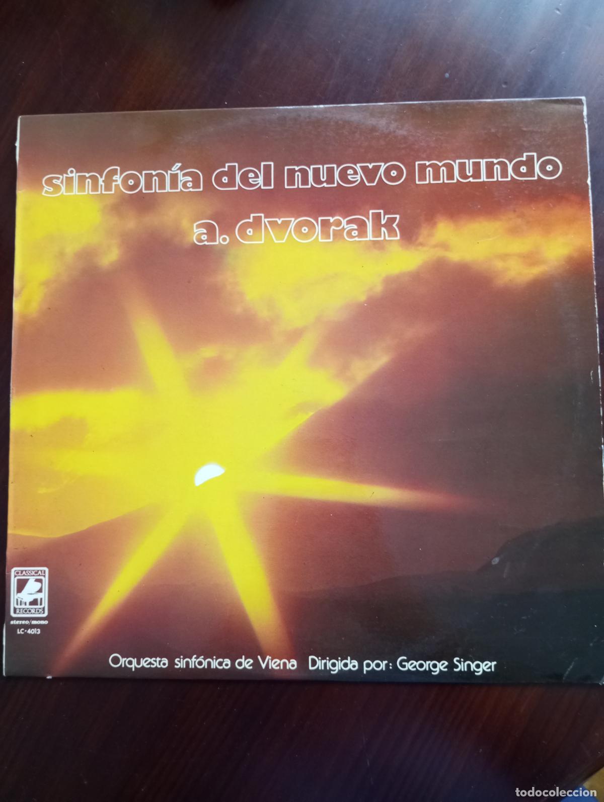 Discos de vinilo: SINFONIA DEL NUEVO MUNDO A DVORAK DISCO