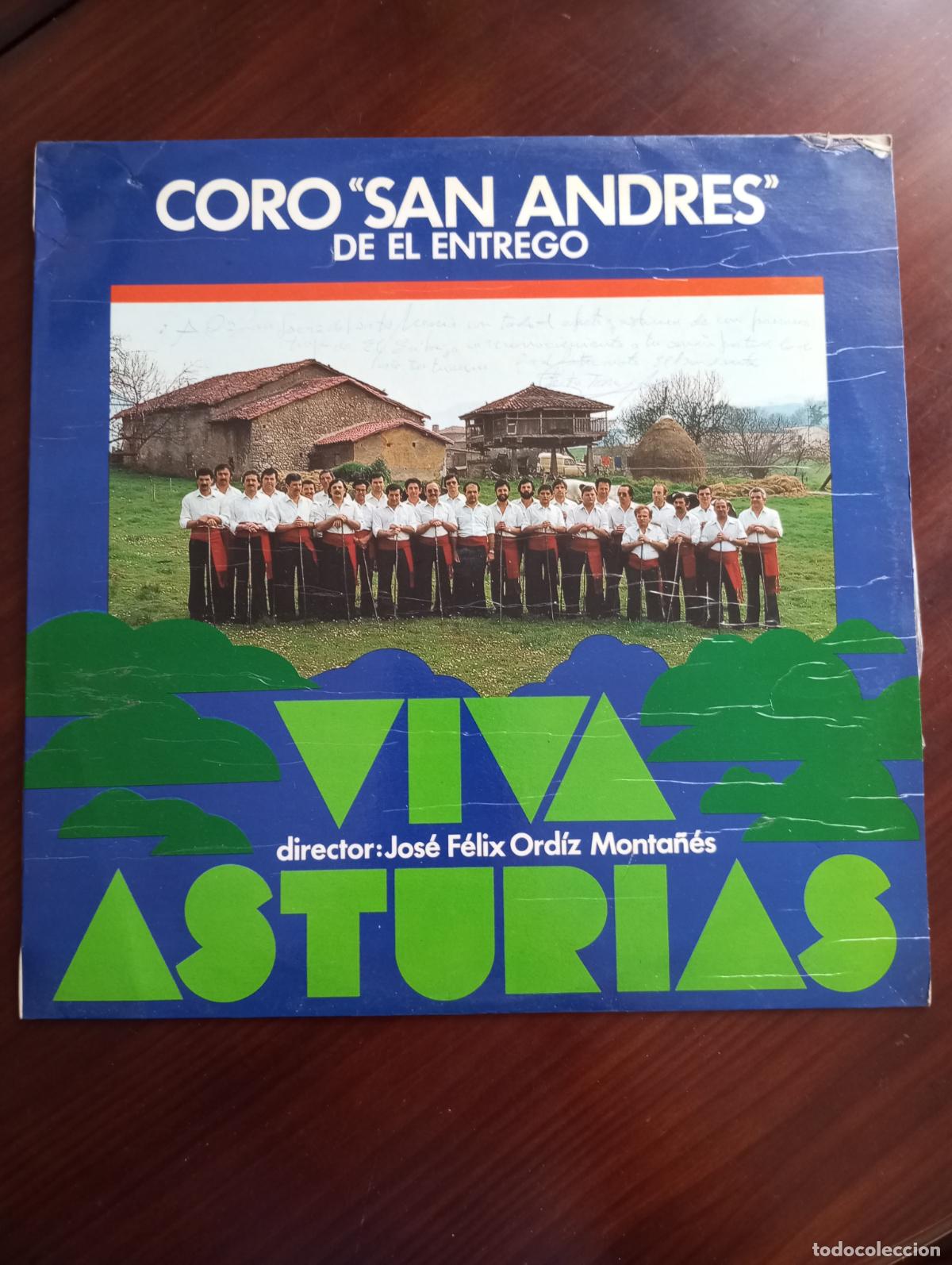 Discos de vinilo: CORO SAN ANDRES DEL ENTREGO DISCO