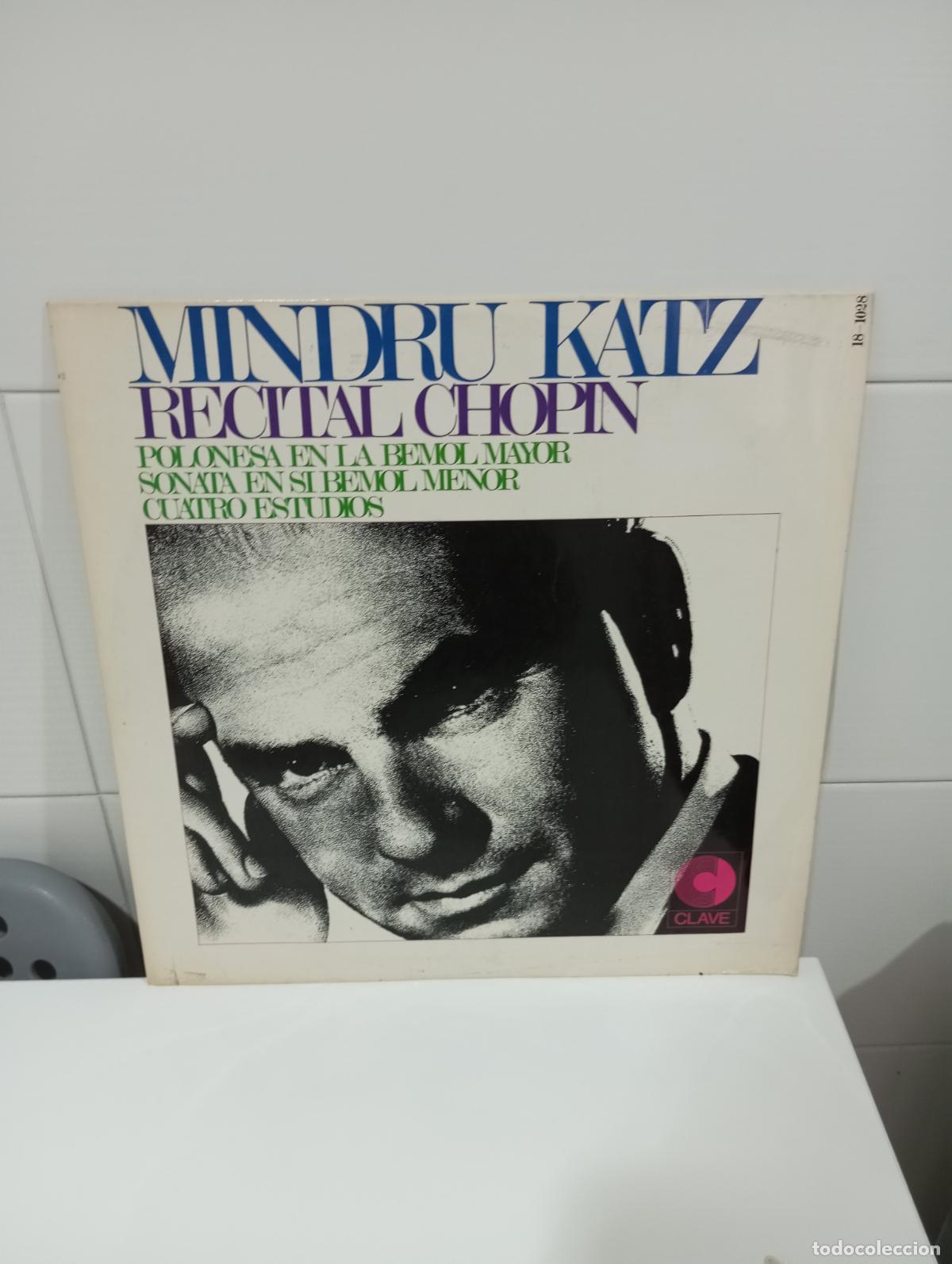 Discos de vinilo: DISCO MINDRU KATZ RECITAL CHOPIN