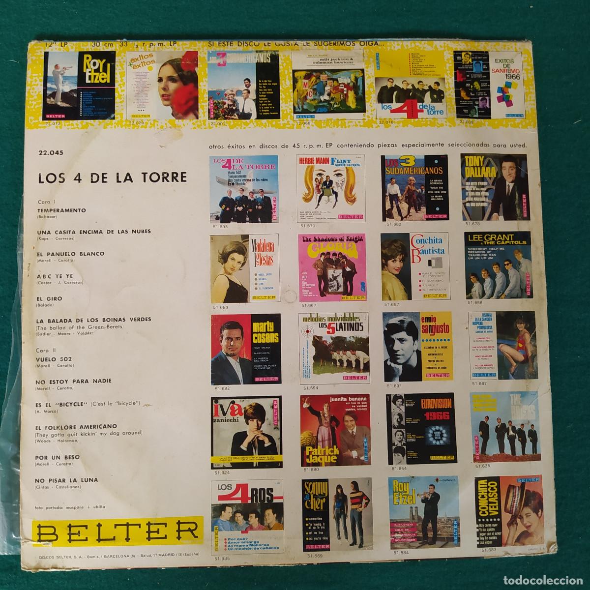Discos de vinilo: Los 4 De La Torre &ndash; Los 4 De La Torre - Foto 2