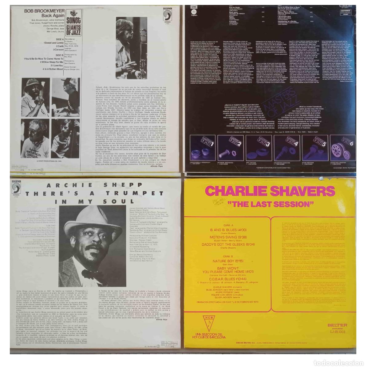 Discos de vinilo: JAZZ (LOTE 2) - 4 discos LPs - Foto 2