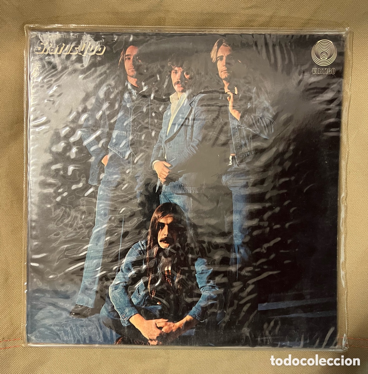 Discos de vinilo: status quo blue for you lp vinilo - Foto 3