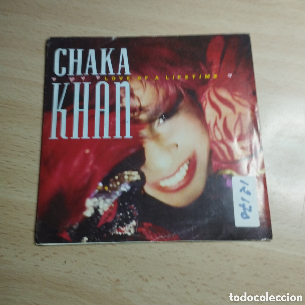Vinyl records: Single 7&rdquo; PROMO. Chaka Khan 1986 Love of Lifetime . Coltrane dreams.