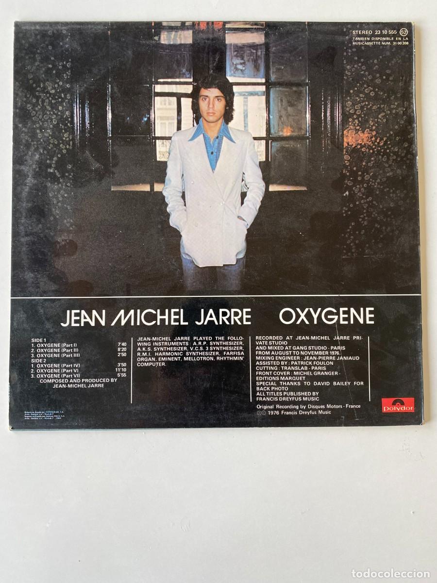Discos de vinilo: JEAN MICHEL JARRE OXYGENE - Foto 2