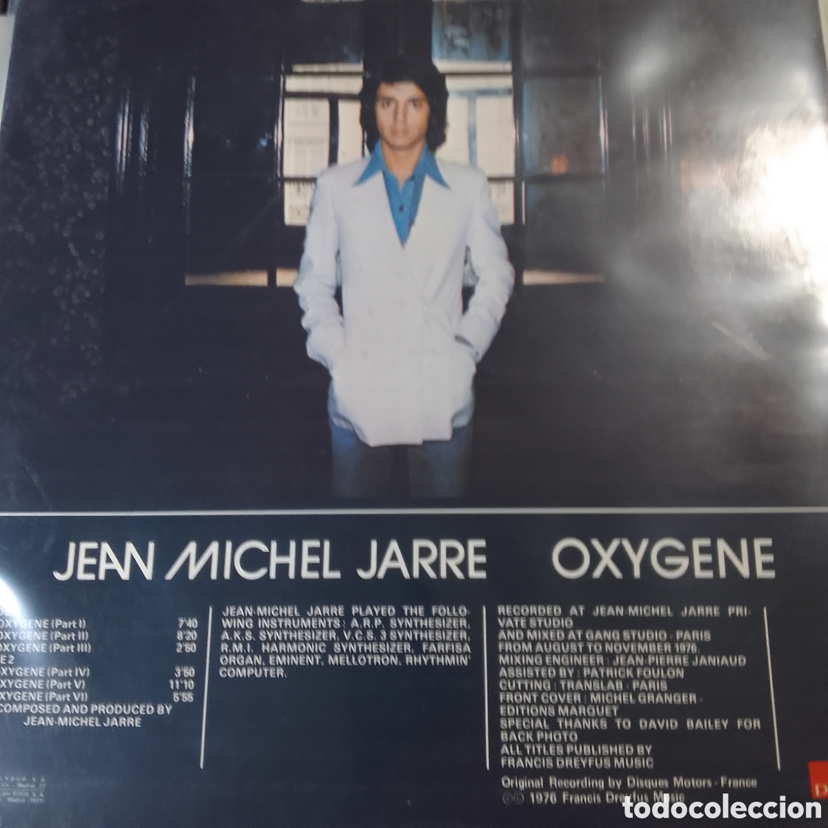 Discos de vinilo: JEAN MICHEL JARRE OXYGENE - Foto 2