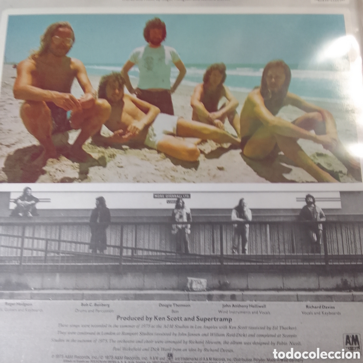 Discos de vinilo: SUPERTRAMP CRISIS? WHAT CRISIS? - Foto 2