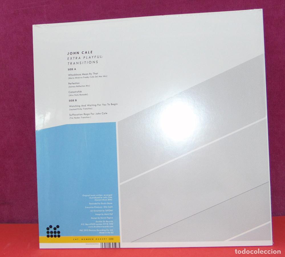 Discos de vinilo: JOHN CALE &ndash; Extra Playful: Transitions - MINI LP RSD 2012 A ESTRENAR - Foto 2