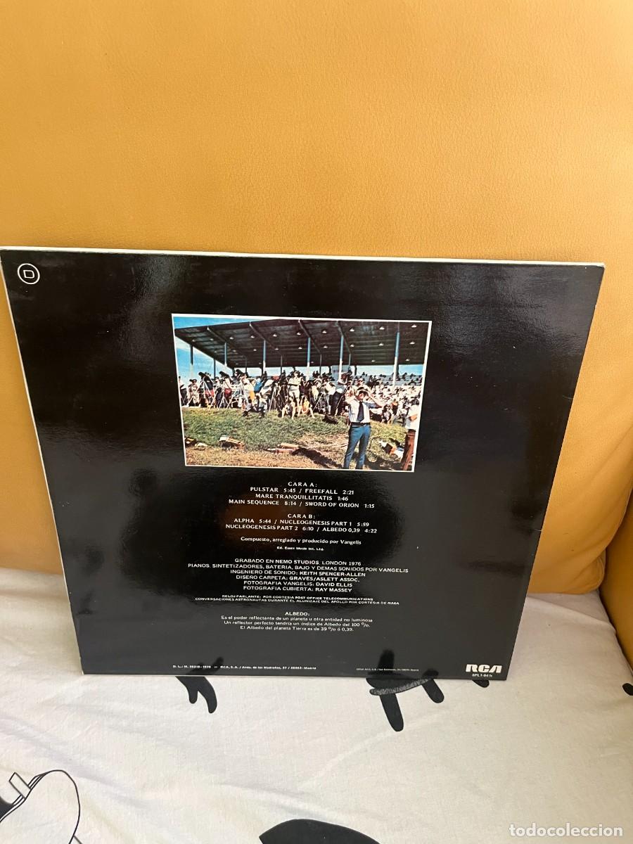 Discos de vinilo: Vangelis &lrm;&ndash; Albedo 0.39 - Foto 2