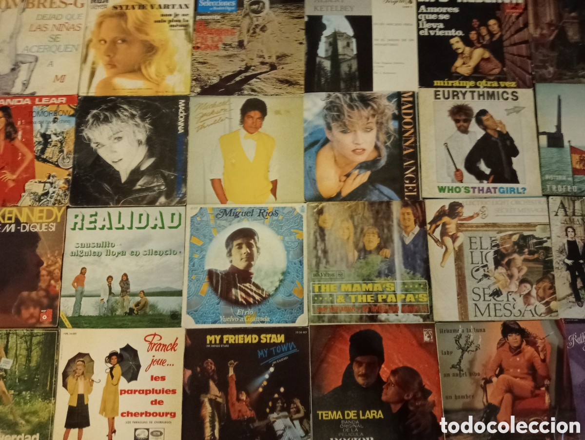 Discos de vinilo: Lote 39 Discos Vinilos Singles 7&rdquo; - Foto 4
