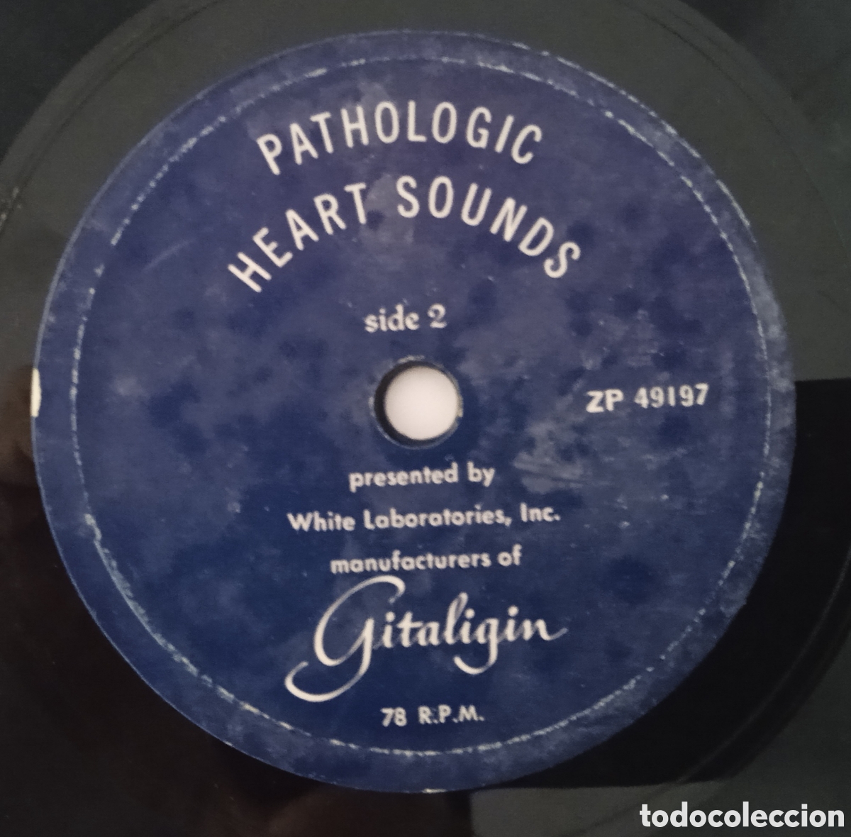Discos de vinilo: NORMAL AND PATHOLOGIC HEART SOUNDS (1953) Rareza - Foto 2