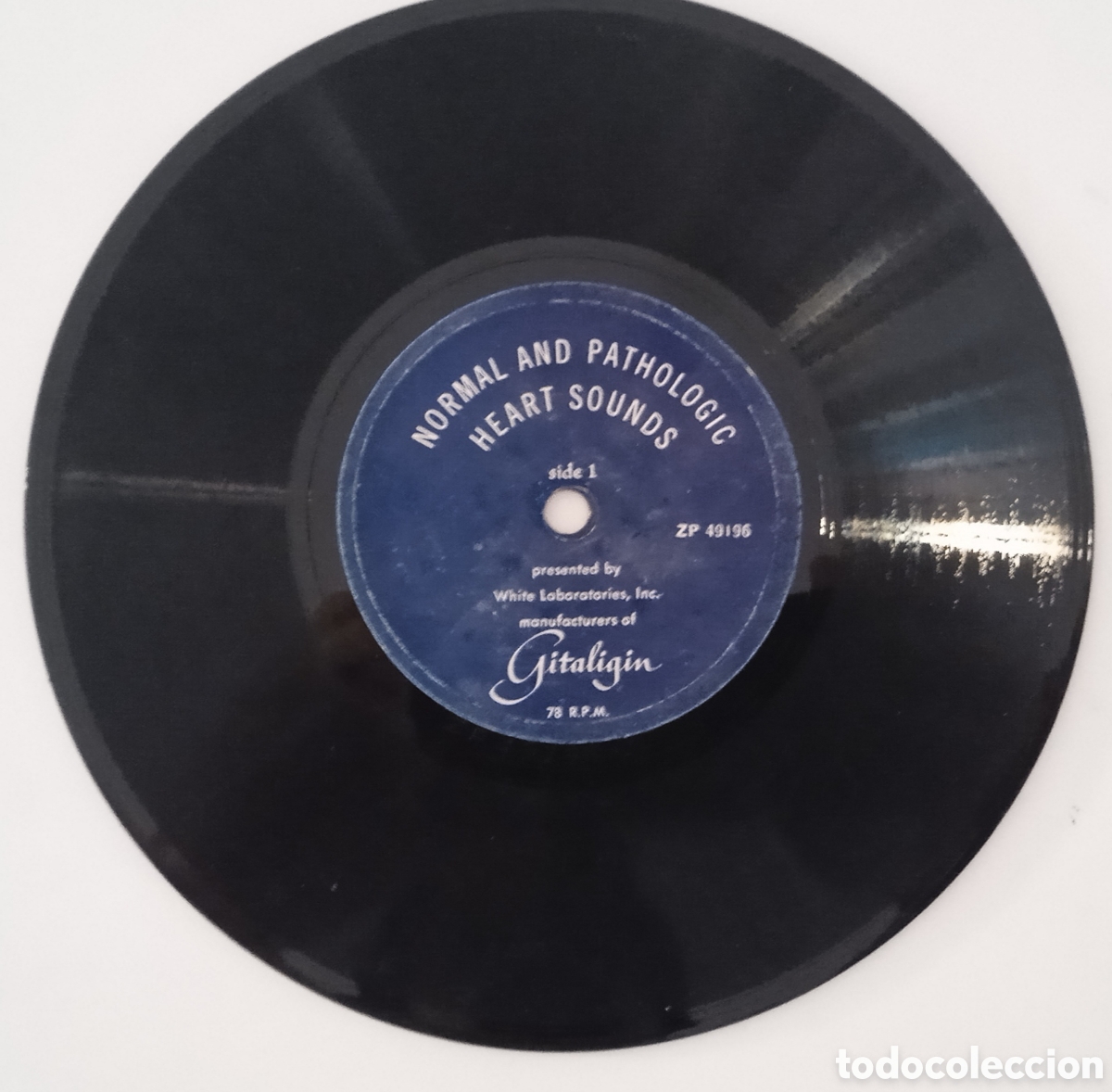 Discos de vinilo: NORMAL AND PATHOLOGIC HEART SOUNDS (1953) Rareza - Foto 4