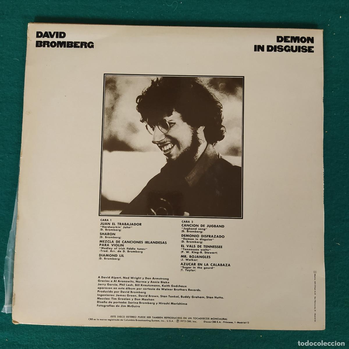 Discos de vinilo: David Bromberg &ndash; Demon In Disguise - Foto 2