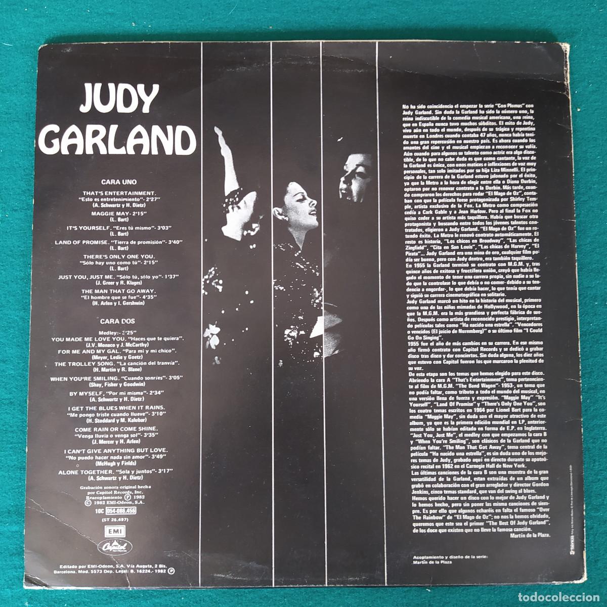 Discos de vinilo: Judy Garland &ndash; Con Plumas - Foto 2