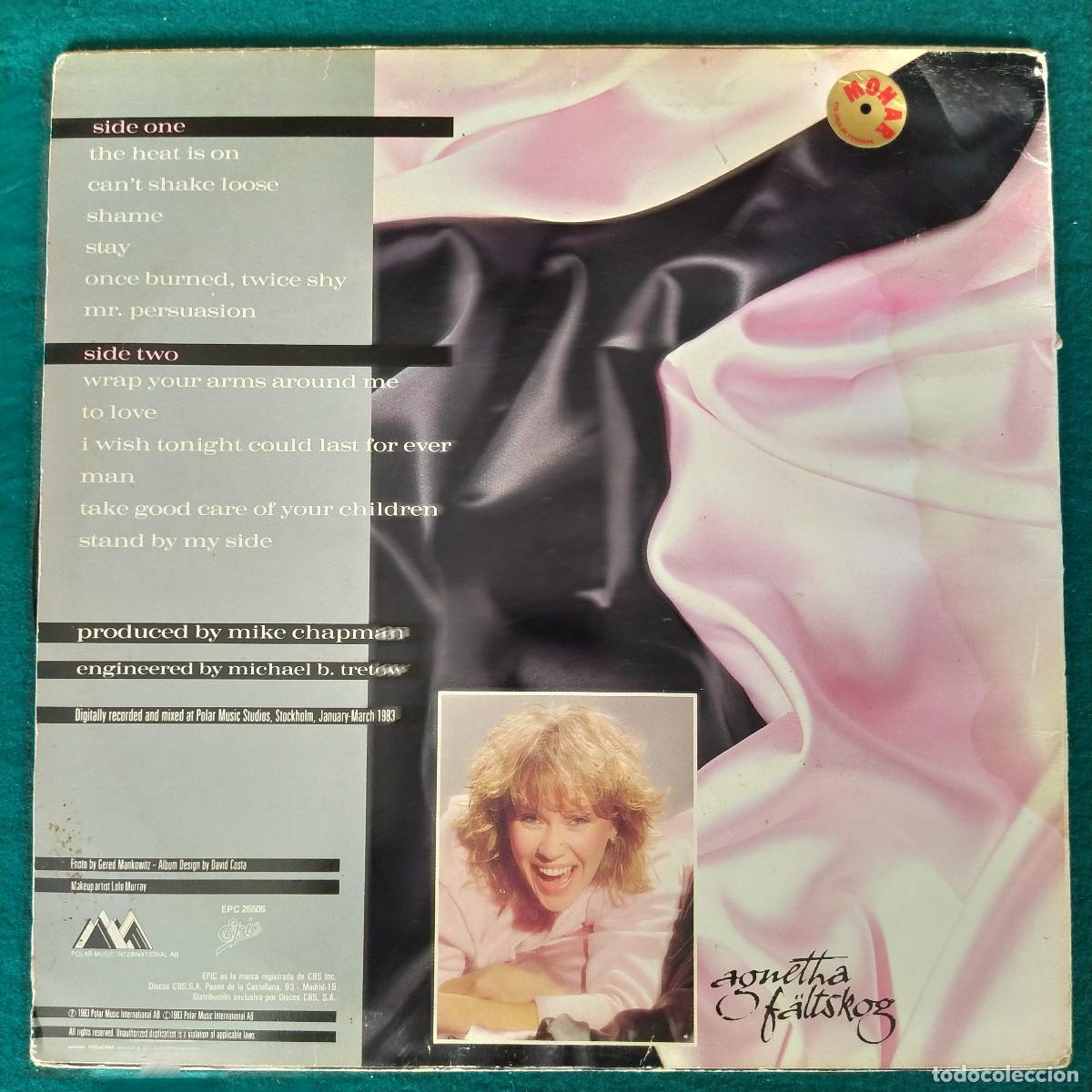 Discos de vinilo: Agnetha F&auml;ltskog &ndash; Wrap Your Arms Around Me - Foto 2