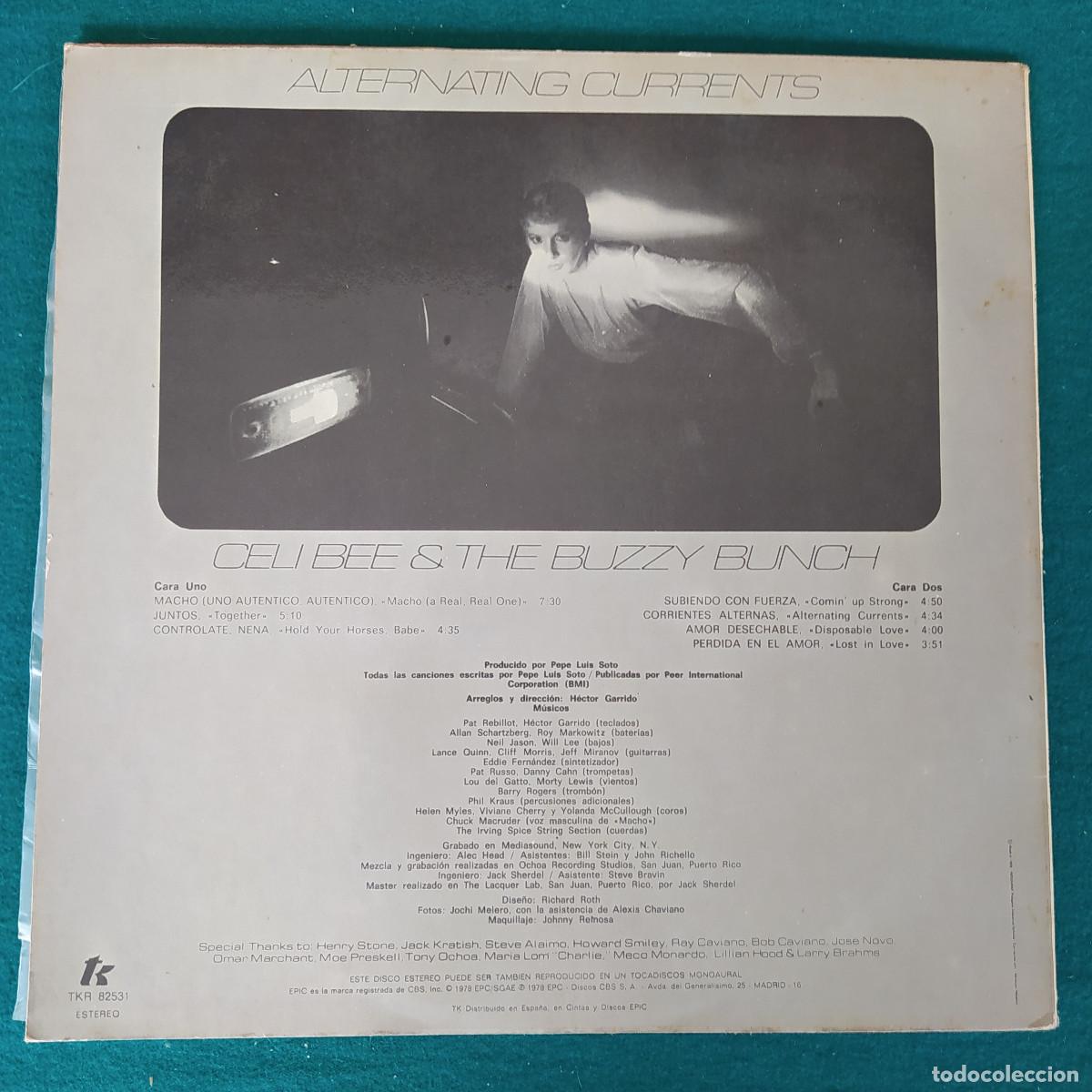 Discos de vinilo: Celi Bee & The Buzzy Bunch &ndash; Alternating Currents - Foto 2