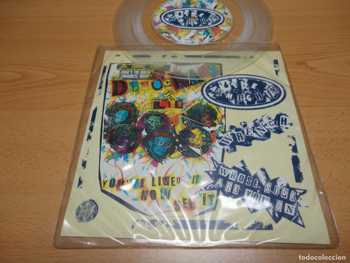 Discos de vinilo: The Almighty &rdquo;Wrench/Shitzophrenic&rdquo; Single - Foto 3