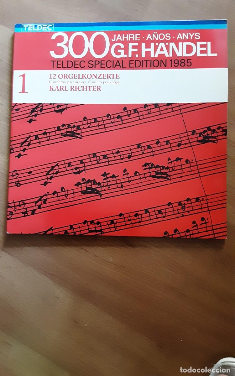 Discos de vinilo: Doble LP - 300 A&Ntilde;OS G.F. HANDEL- TELDEC SPECIAL EDITION 1985