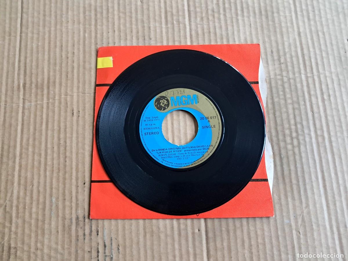 Discos de vinilo: BANDA SONORA - LA HIJA DE RYAN SINGLE 1971 - Foto 1
