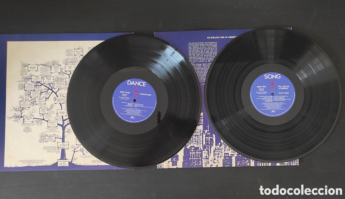 Discos de vinilo: Andrew Lloyd Webber - Song & Dance. 2 LP - Foto 4