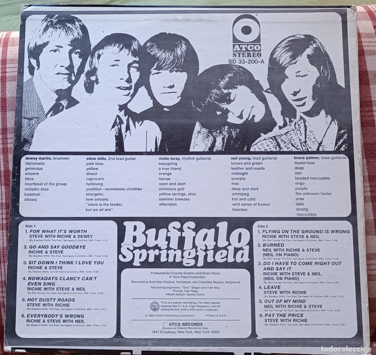 Discos de vinilo: Buffalo Springfield - Atco Stereo - Foto 6