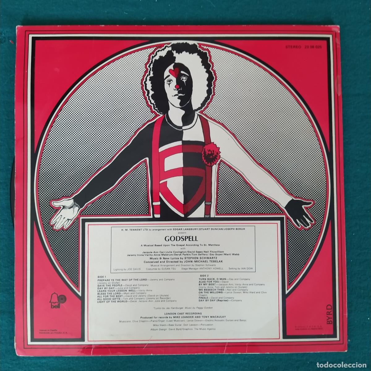 Discos de vinilo: Godspell. Original London Cast - Foto 2