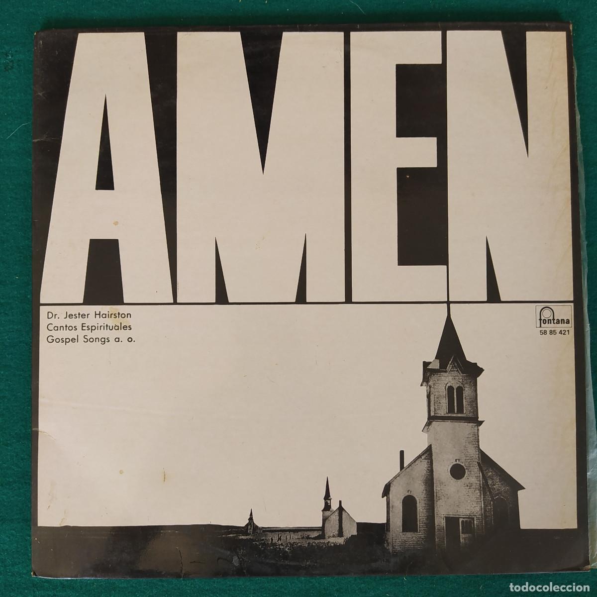 Discos de vinilo: Jester Hairston &ndash; Amen - Foto 1