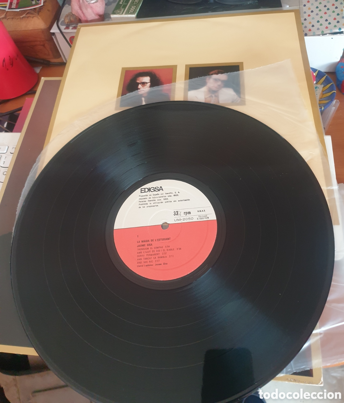 Discos de vinilo: Sisa - La m&agrave;gia de l&rsquo;estudiant - Foto 3