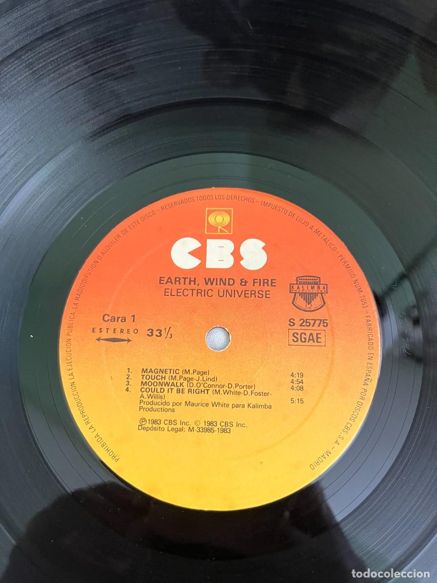 Discos de vinilo: Earth, Wind & Fire &lrm;&ndash; Electric Universe - Foto 3