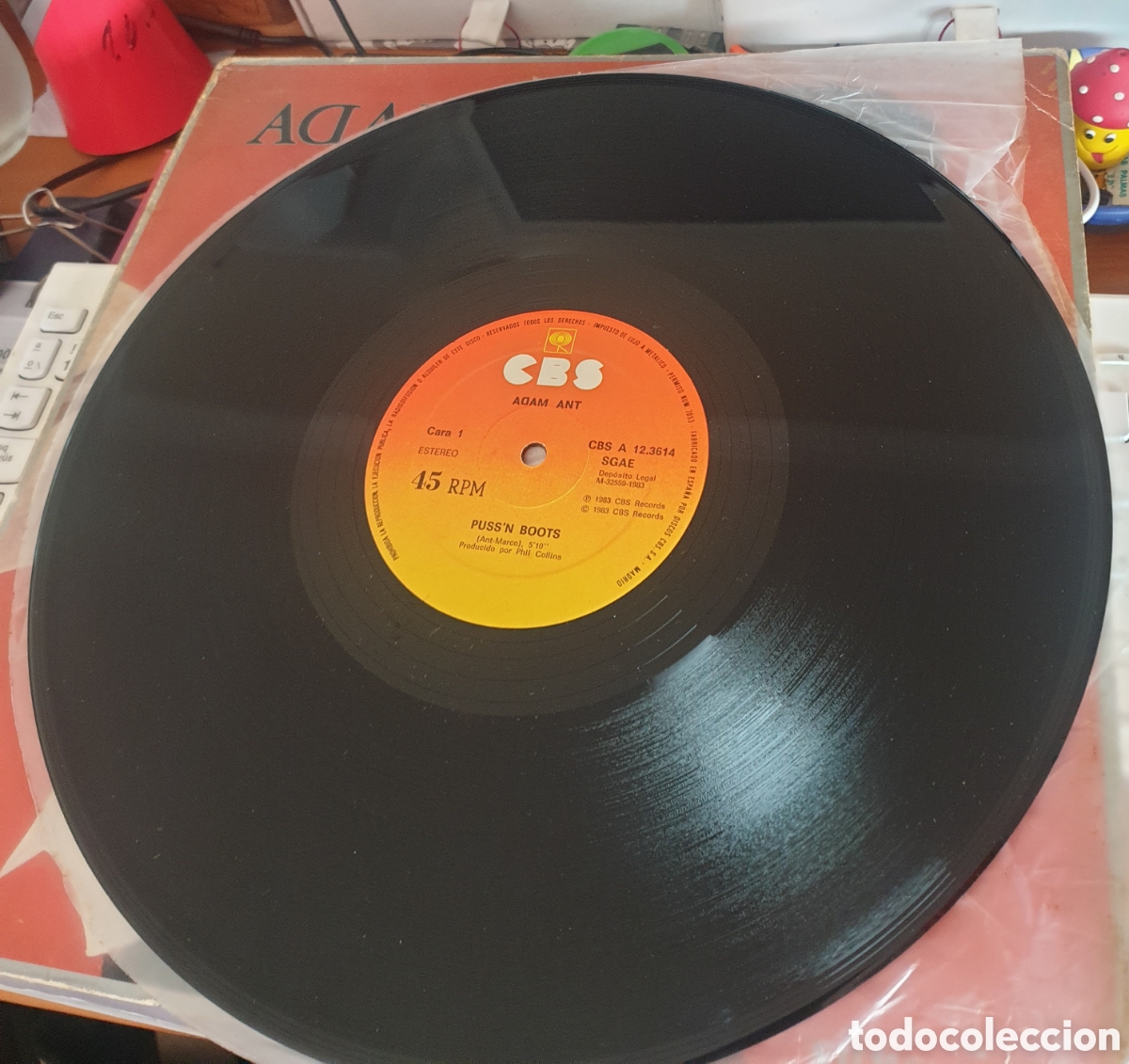 Discos de vinilo: Adam Ant - Puss&acute;n Boots - Foto 3