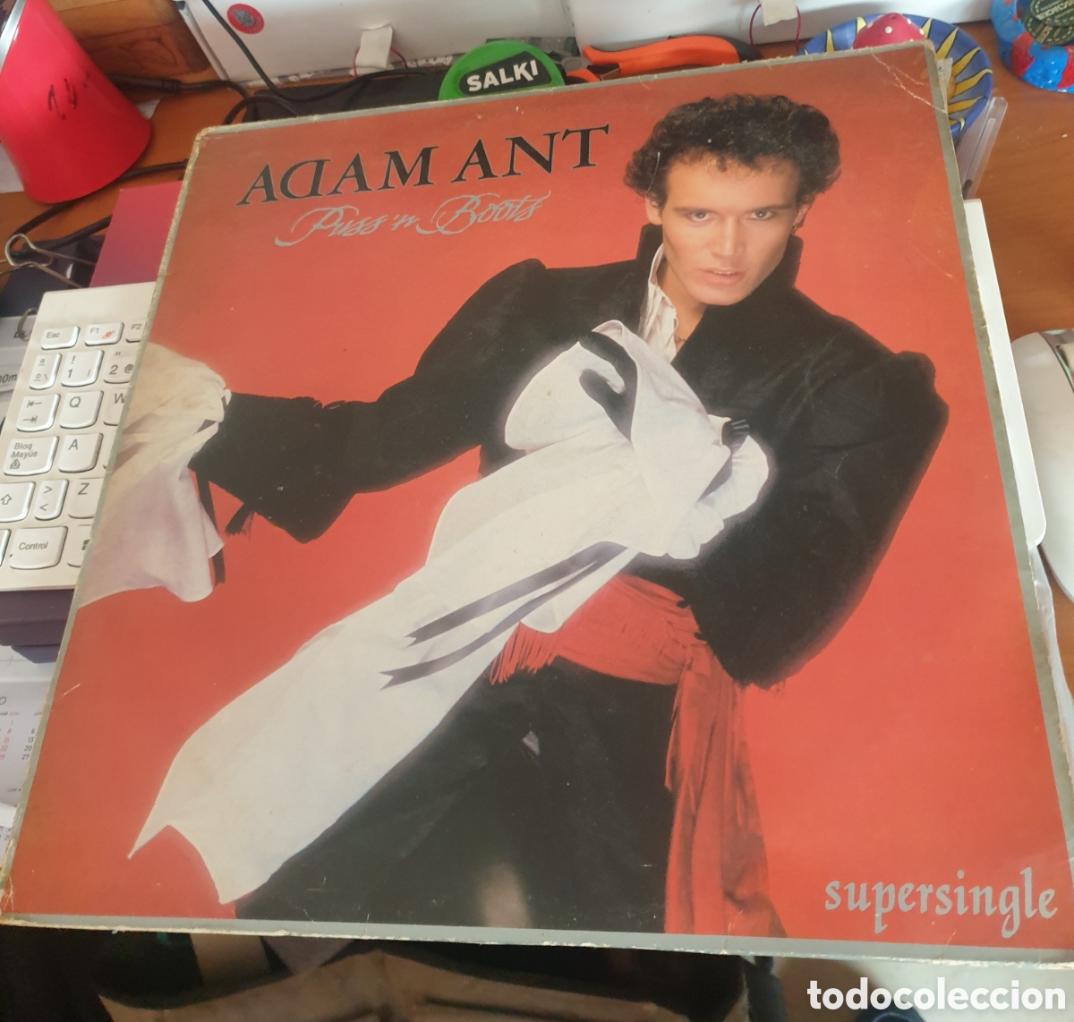 Discos de vinilo: Adam Ant - Puss&acute;n Boots - Foto 1