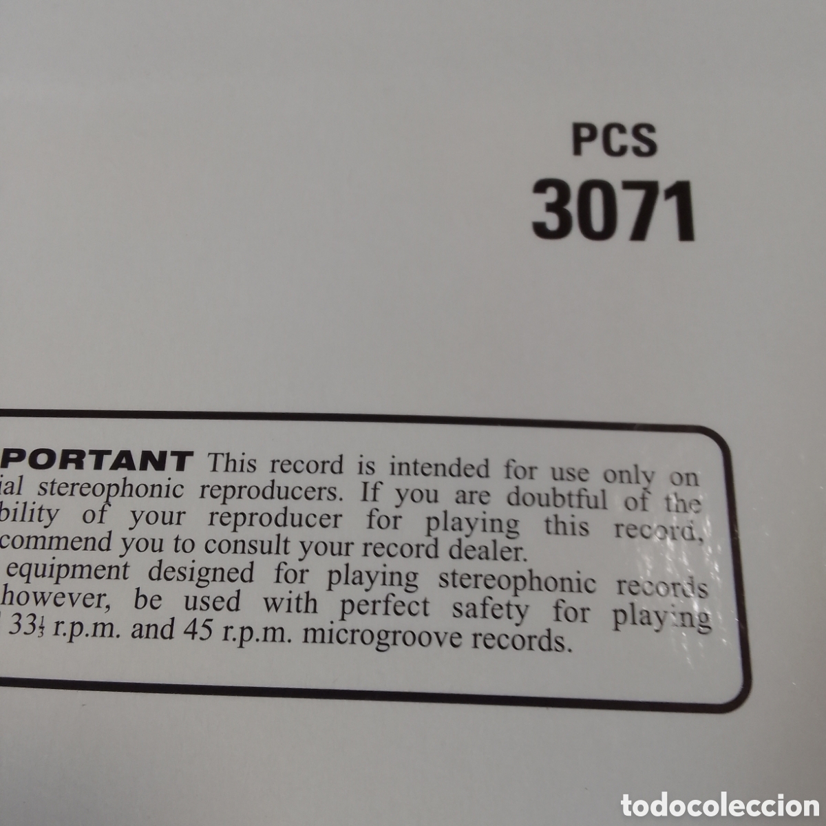 Discos de vinilo: THE BEATLES HELP REEDICION INGLESA - Foto 3