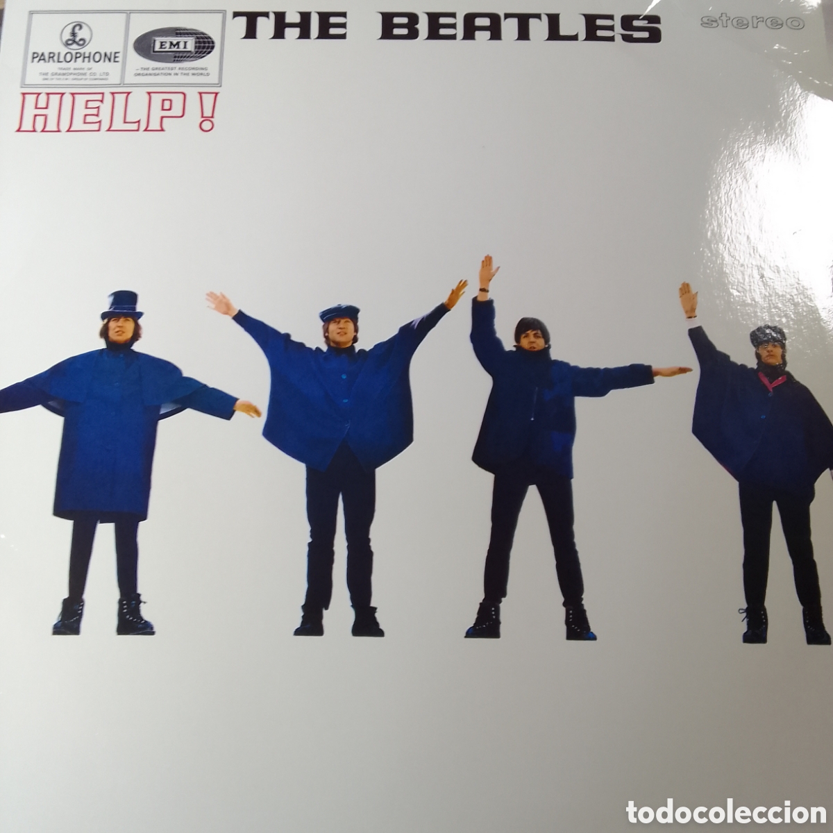 Discos de vinilo: THE BEATLES HELP REEDICION INGLESA - Foto 1