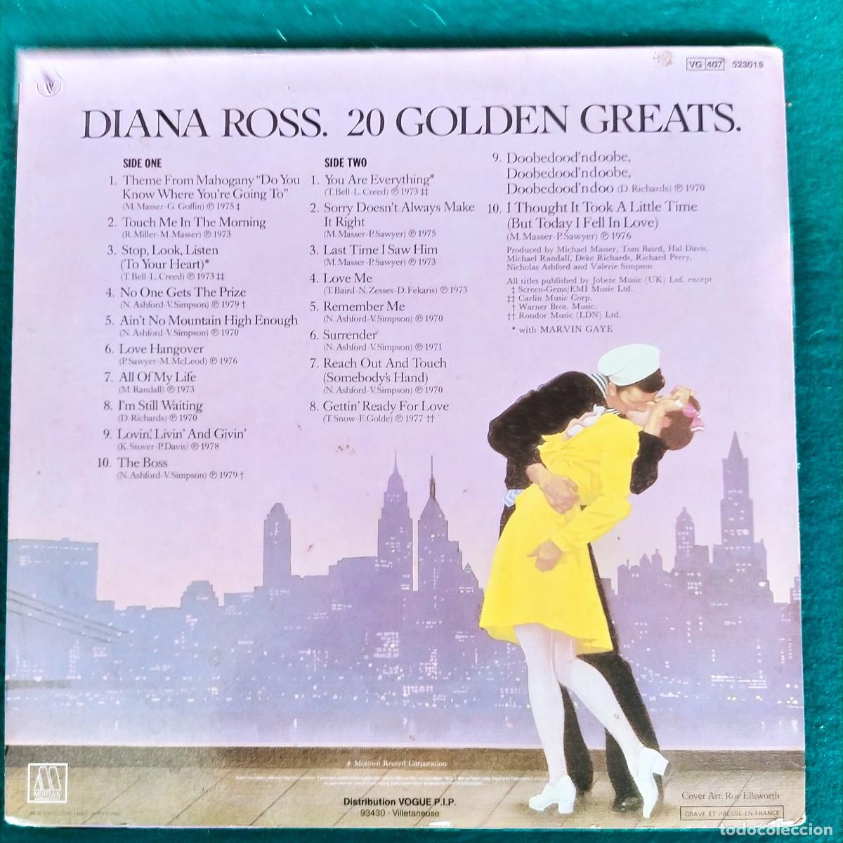 Discos de vinilo: Diana Ross &ndash; 20 Golden Greats - Foto 2