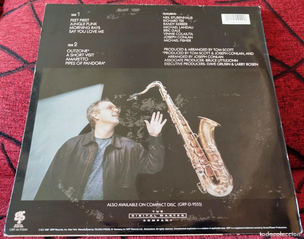 Discos de vinilo: TOM SCOTT ** Streamlines ** VINILO LP SUIZA 1987 - Foto 2