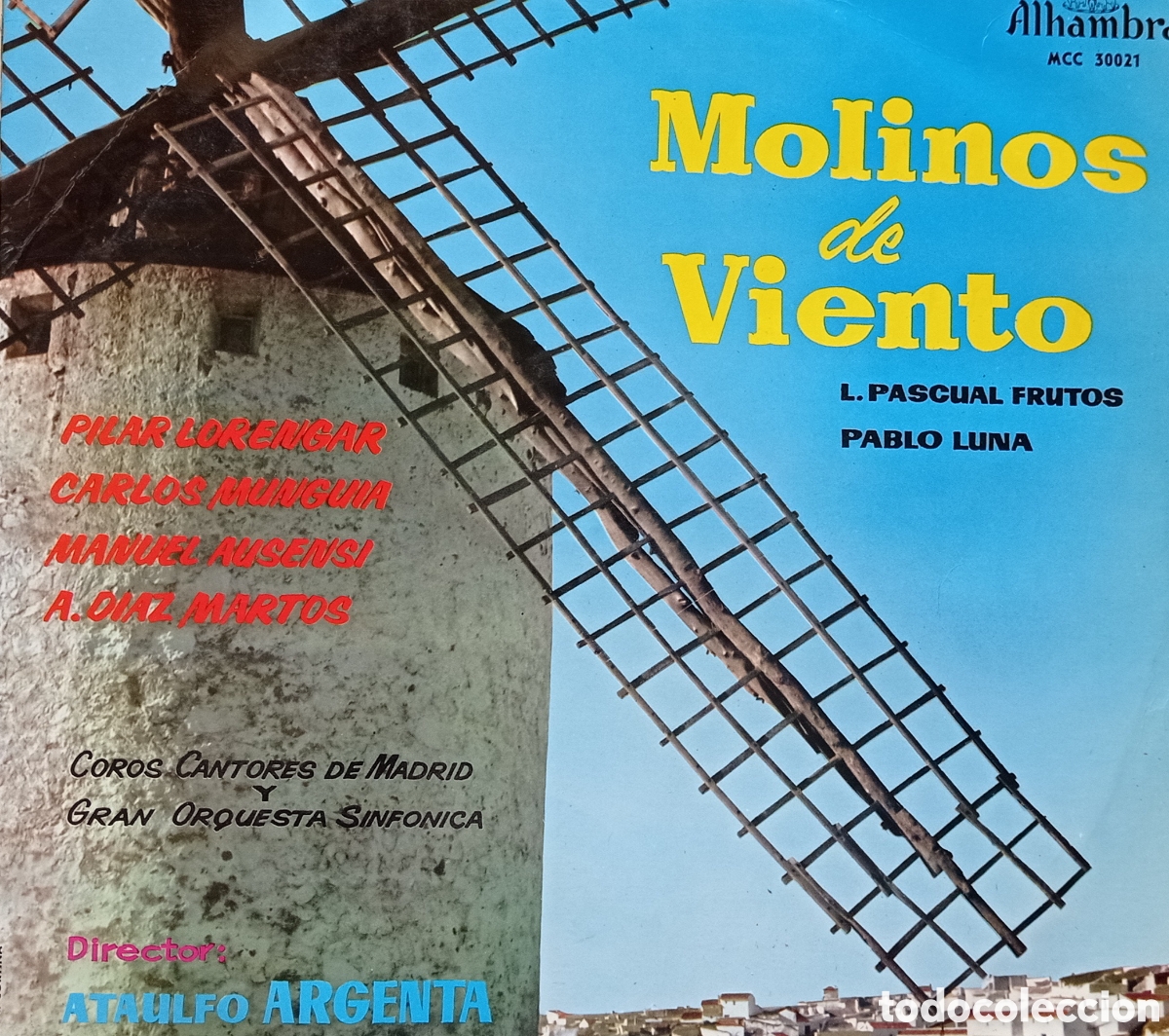 Discos de vinilo: Molinos de Viento, Ataulfo Argenta - Foto 1