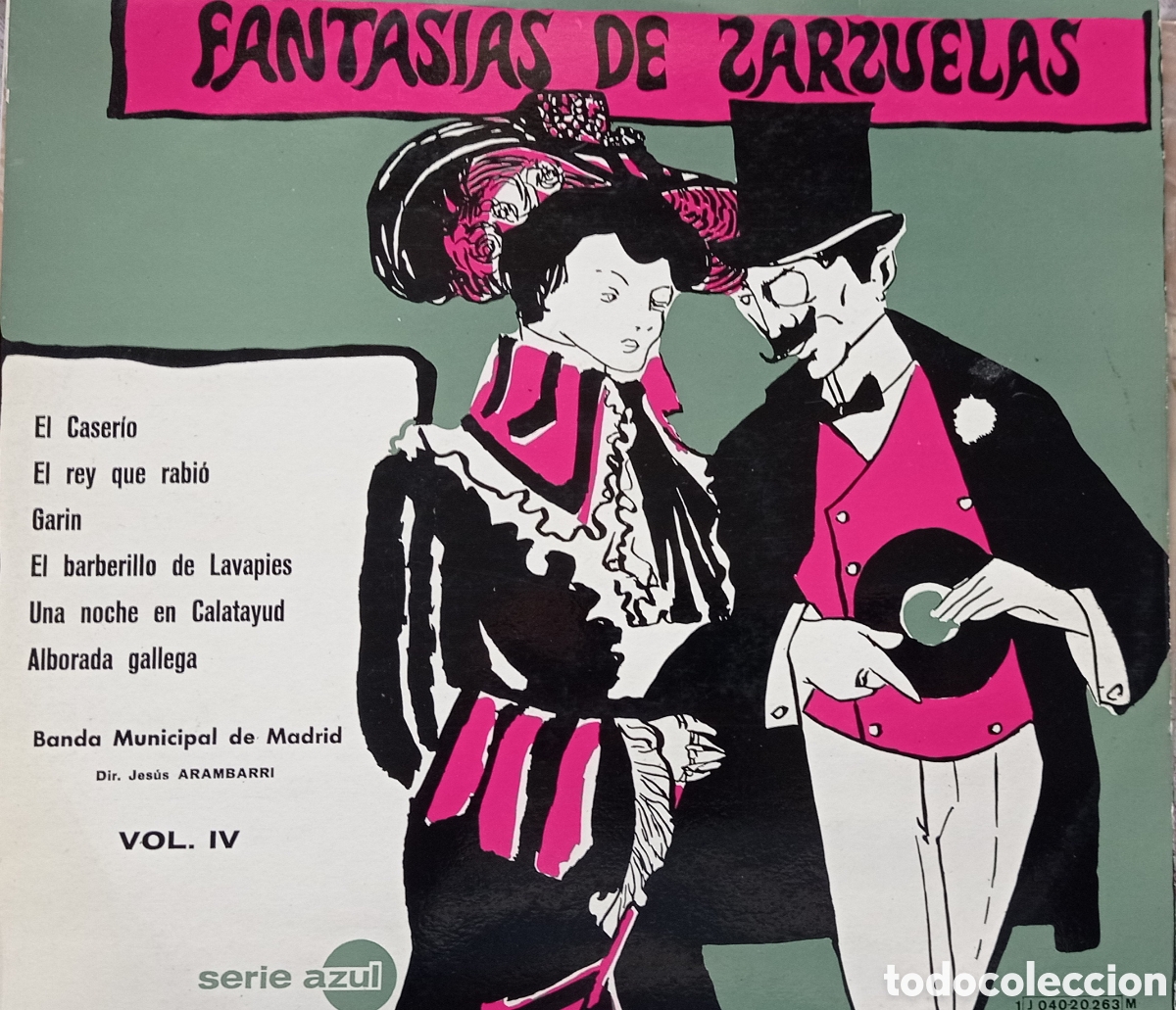 Discos de vinilo: Fantas&iacute;as de Zarzuela - Foto 1