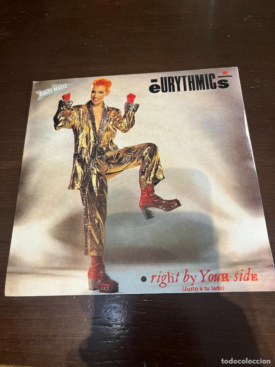 Discos de vinilo: Eurythmics &lrm;&ndash; Right By Your Side = Justo A Tu Lado - Foto 1