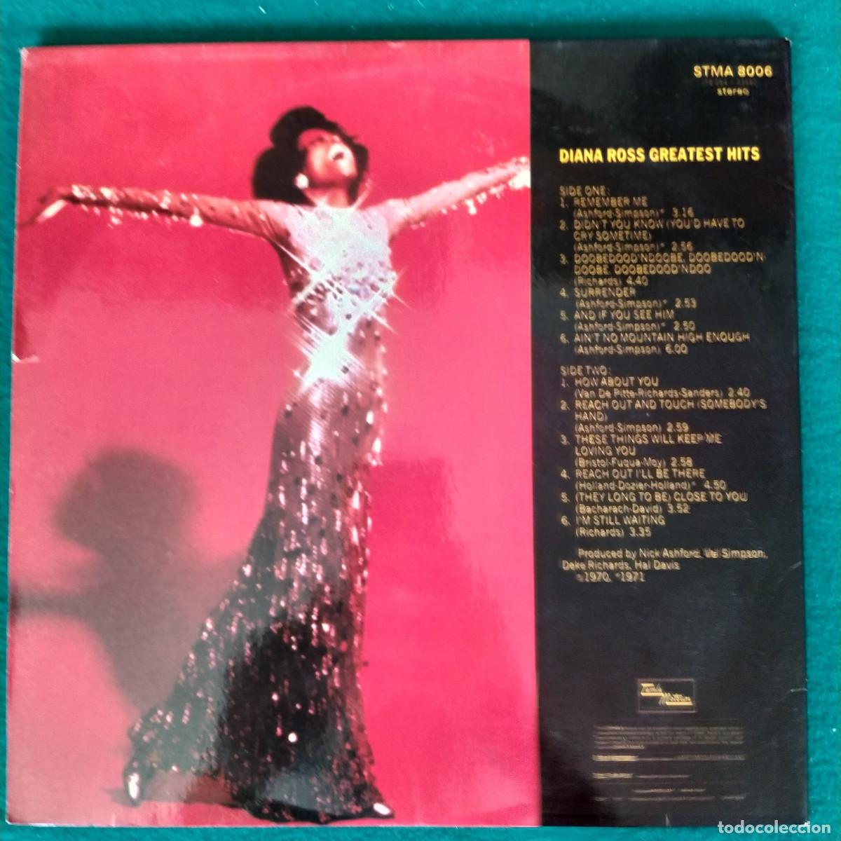 Discos de vinilo: Diana Ross &ndash; Greatest Hits - Foto 2