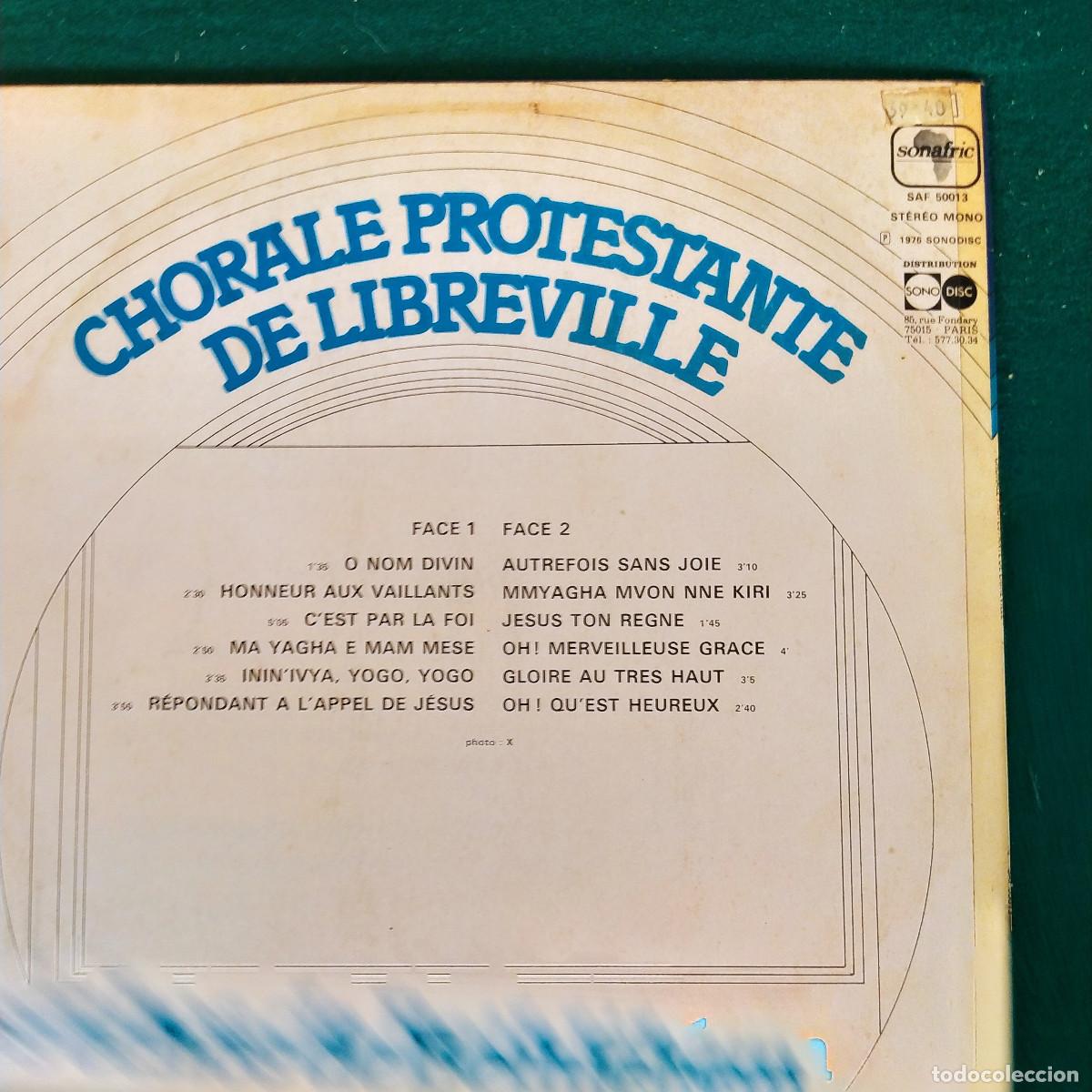 Discos de vinilo: Chorale Protestante De Libreville &ndash; Les &Eacute;chos De Bethl&eacute;hem - Foto 2